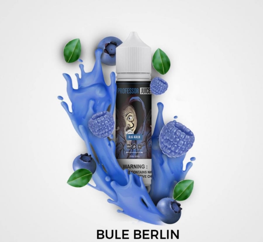 بلو برلين نكهات البرفيسور توت ازرق  - BLU BERLIN BLUEBERRY