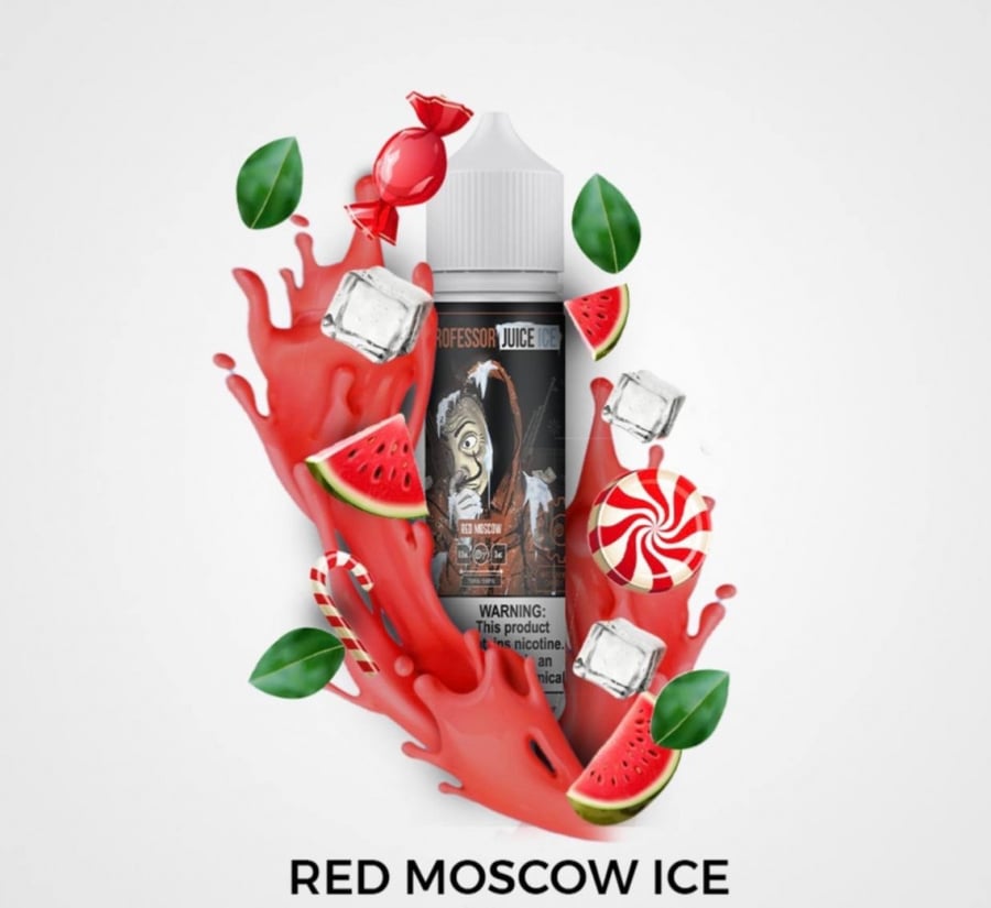 ريد موسكو نكهات البرفيسور بطيخ كاندي بارد - RED MOSCOW WATERMELON CANDY ICE