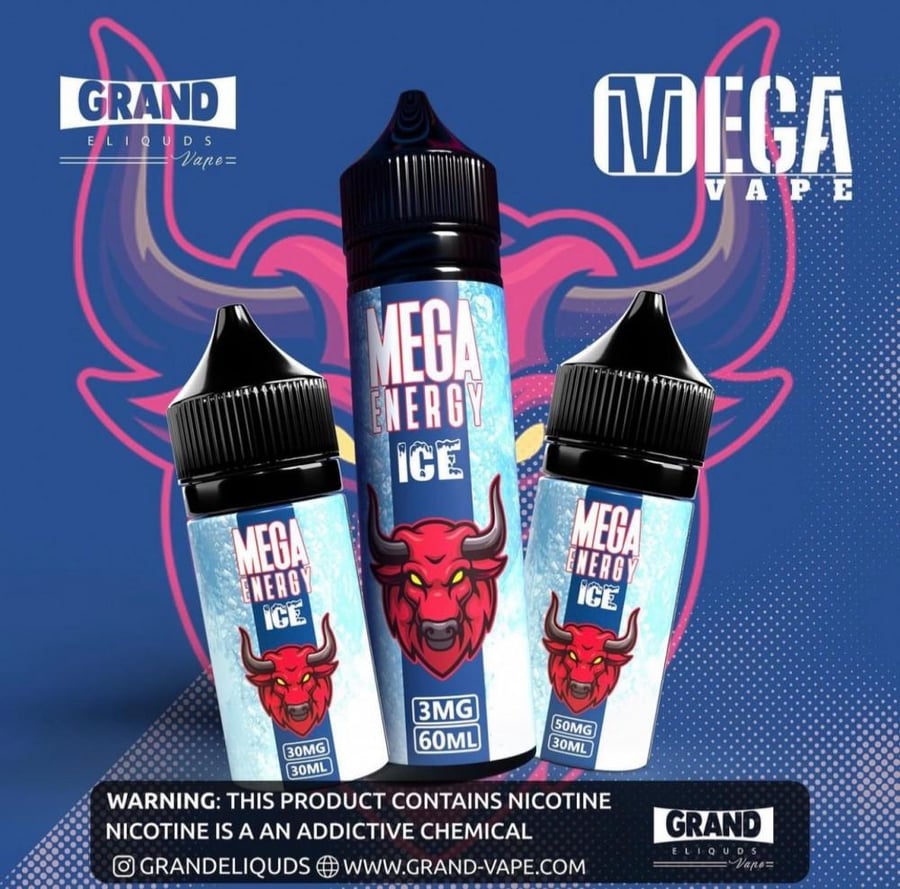 ميجا مشروب الطاقة ايس - Mega Energy Ice