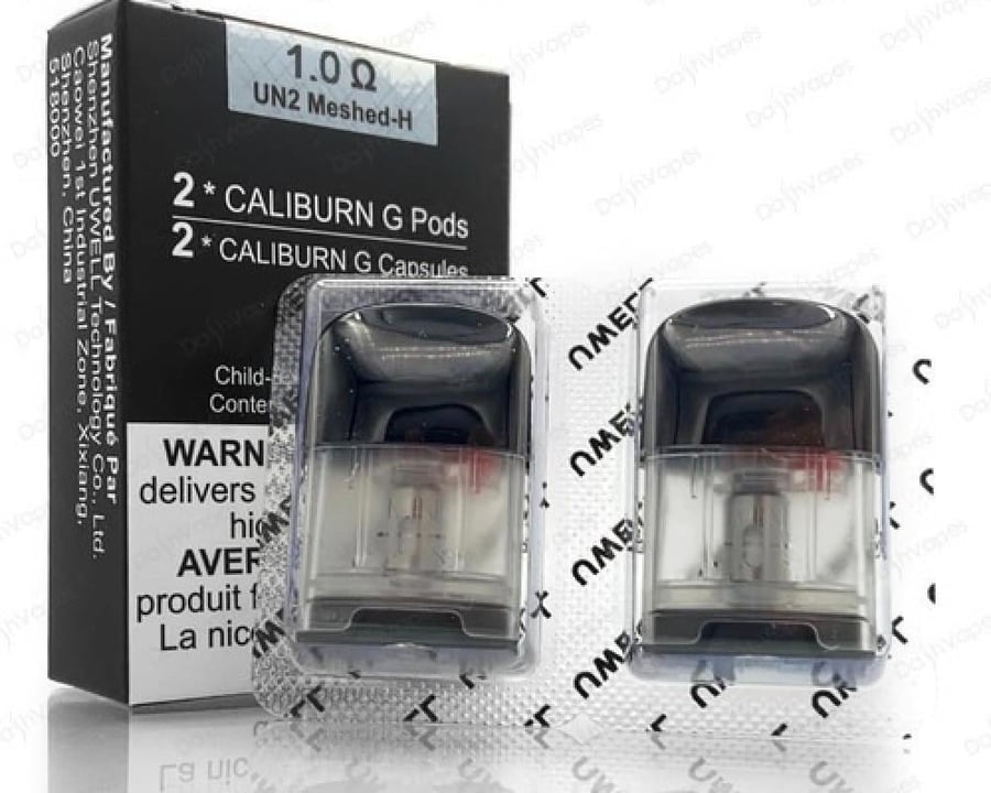 تانك كاليبرن جي كوكو برايم مع كويل بالحبه -UWELL Caliburn G Coils pods