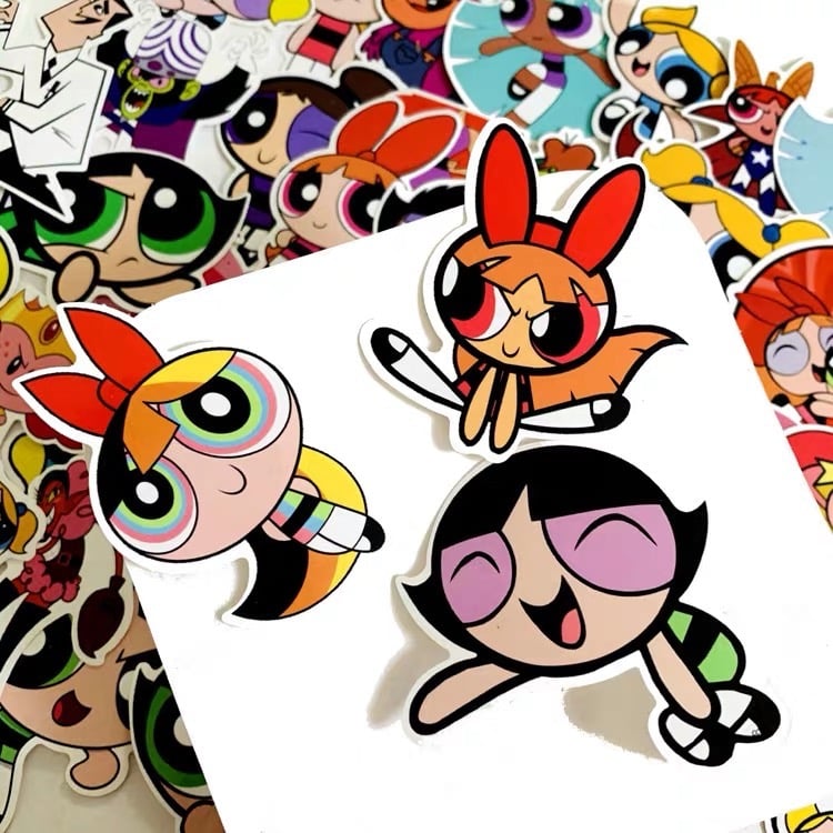 50 Powerpuff Girls stickers