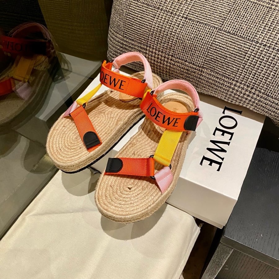 Loewe Open-toe Strap Sandals