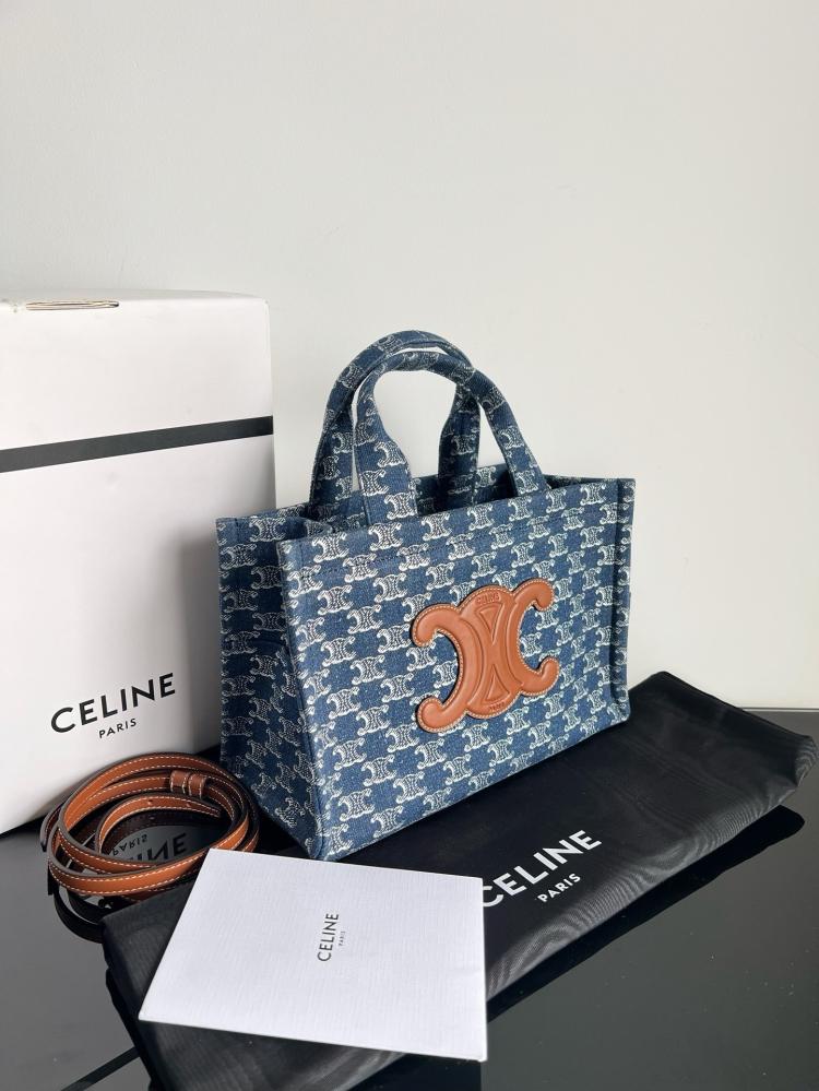 Celine Cabas Horizotal cloth bag