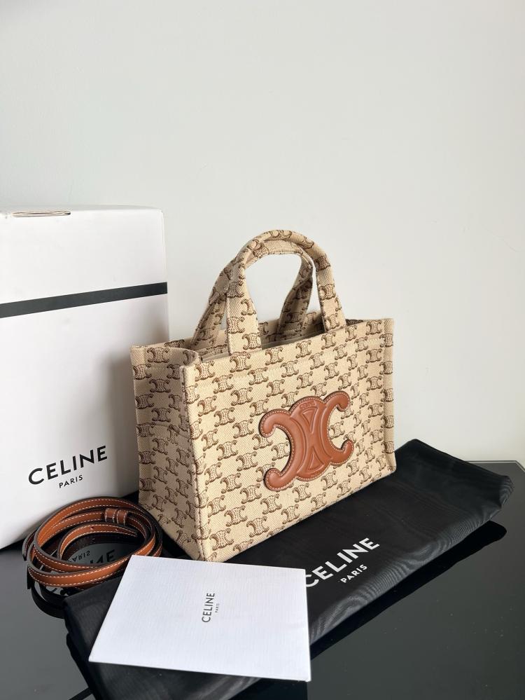 Celine Cabas Horizotal cloth bag