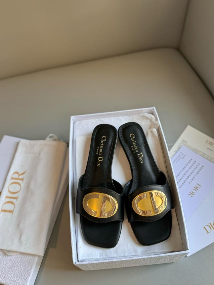 DIOR Cd Logo Sandals