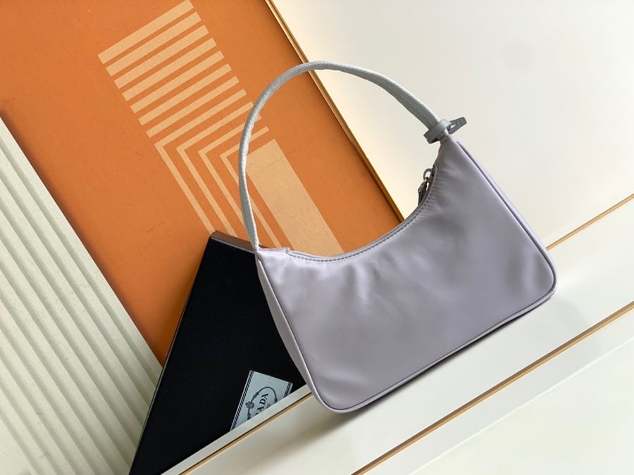 Prada logo-plaque mini bag