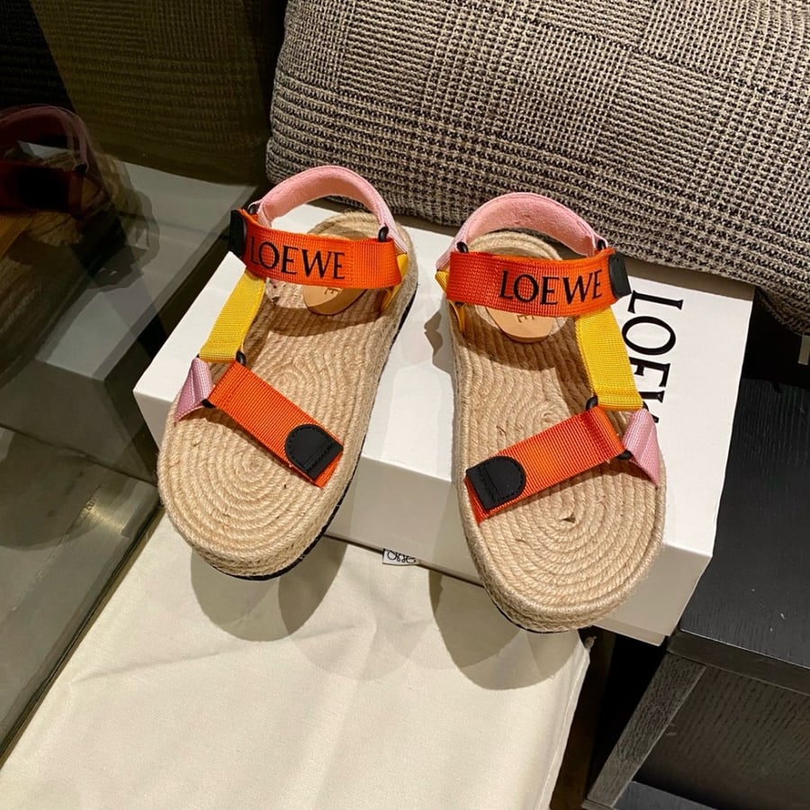 Loewe Open-toe Strap Sandals
