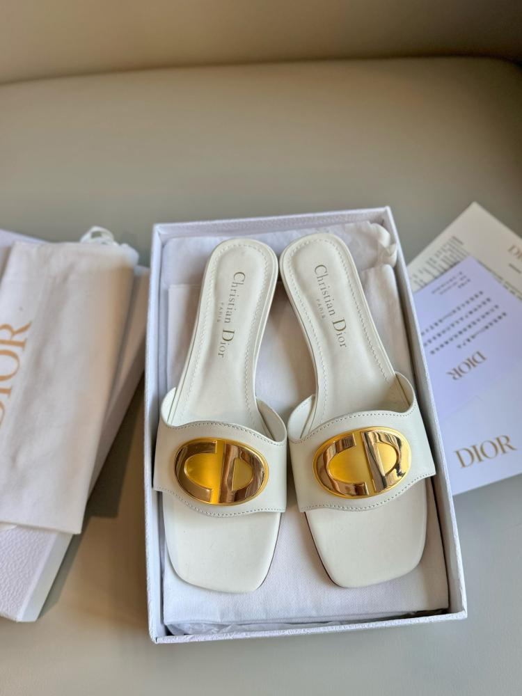 DIOR Cd Logo Sandals