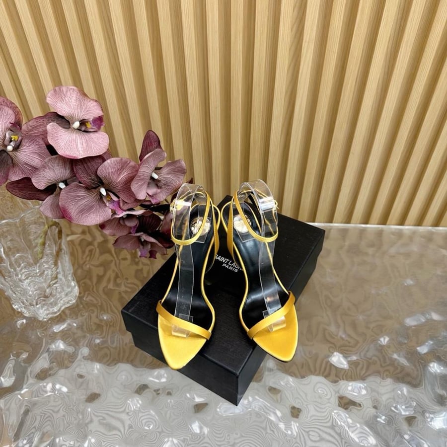 SAINT LAURENT Jane 105 Ankle Strap Sandals