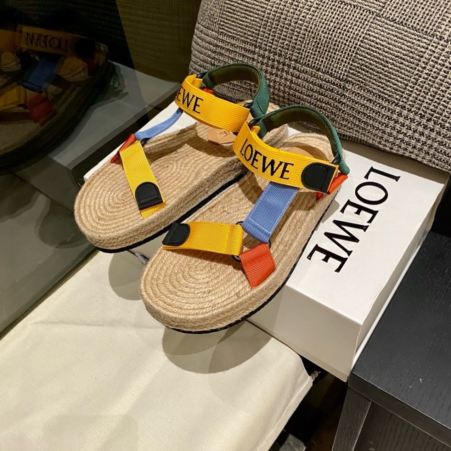 Loewe Open-toe Strap Sandals