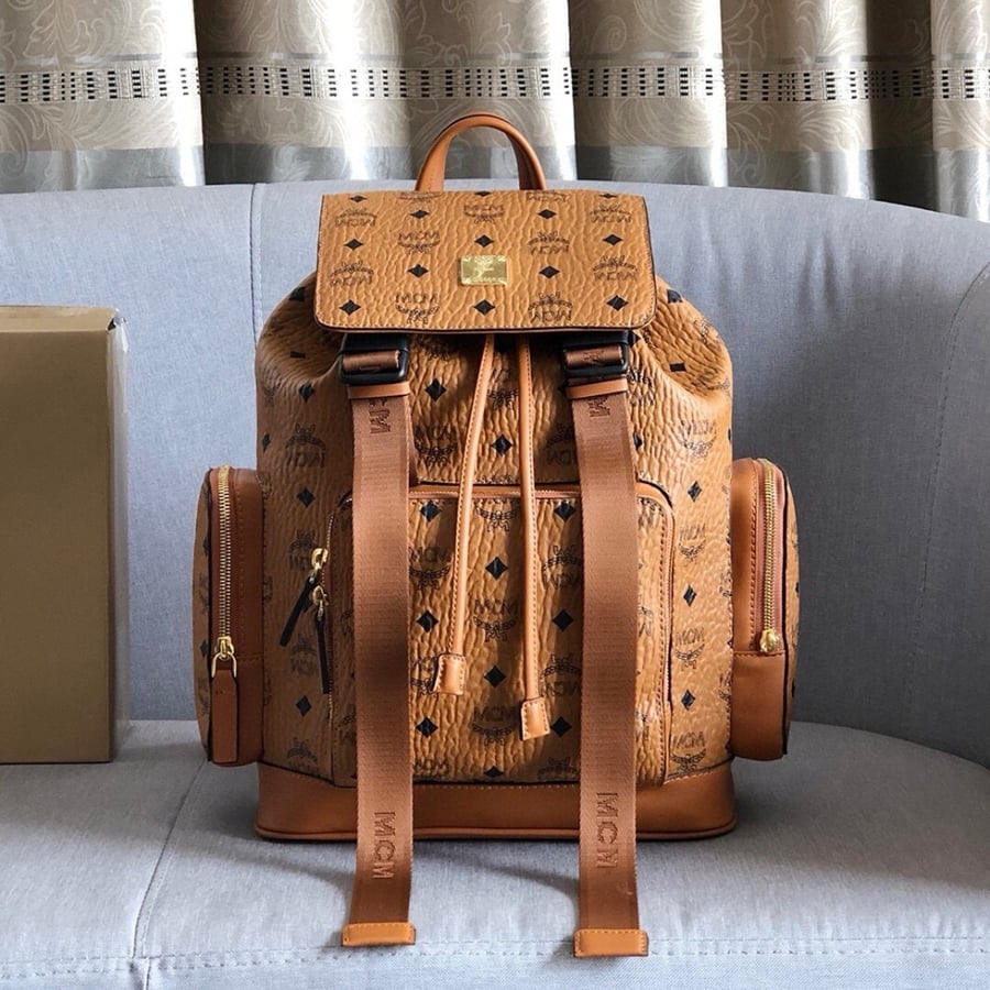 MCM Brandenburg Backpack in Visetos