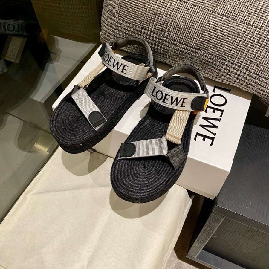 Loewe Open-toe Strap Sandals