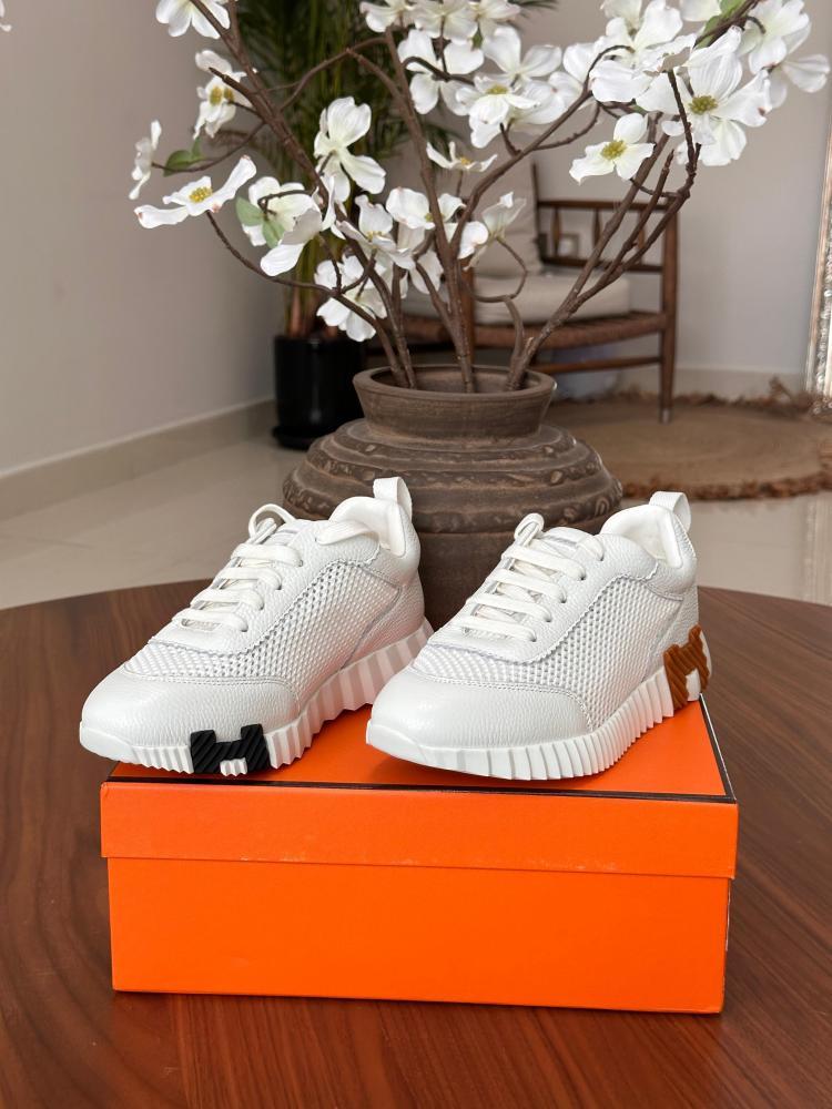 Hermès Day Sneakers – Trail Inspired - White