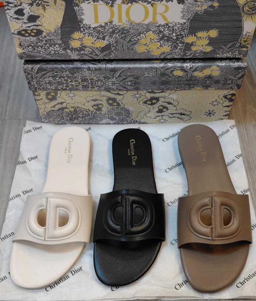 Dior Double D Slide Sandals