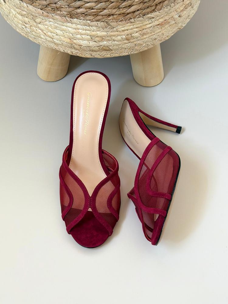Givenchy Rossi Mesh Mule Heels
