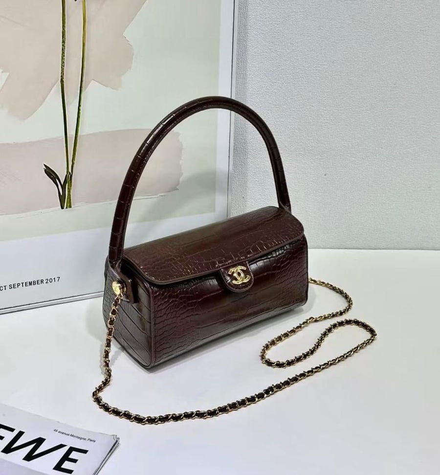 Chanel Pearl Frame Clutch