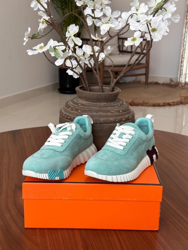 Hermès Day Sneakers – Trail Inspired - Sky Blue
