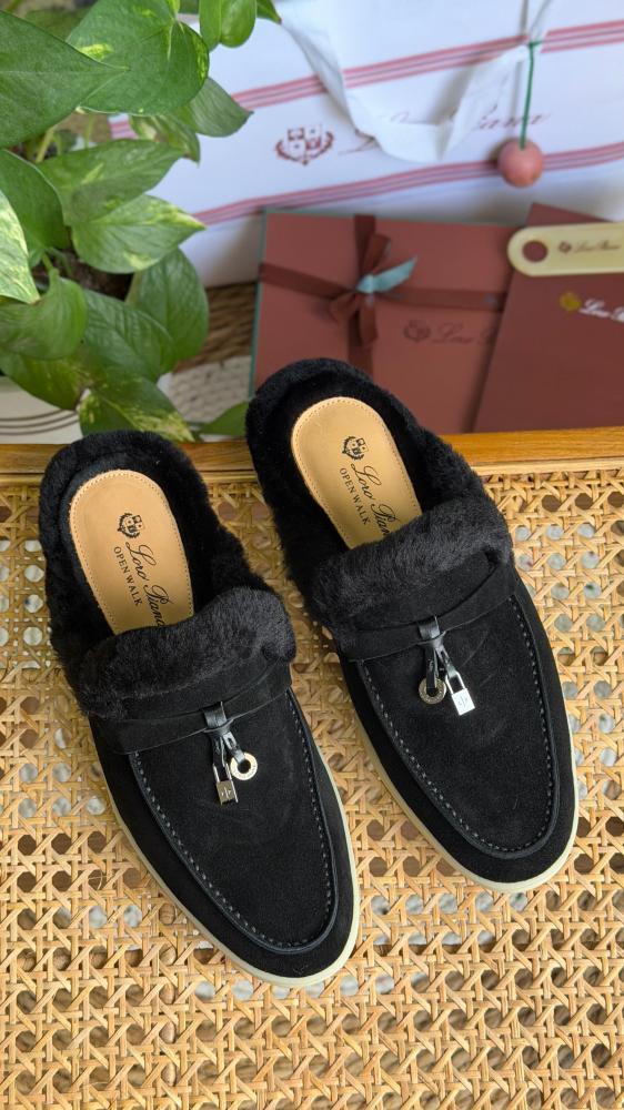 Loro Piana Open Walk Loafers