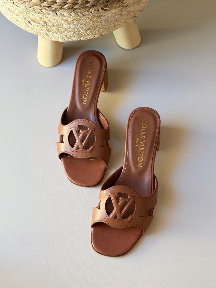 Louis Vuitton LV Block Heel Sandals