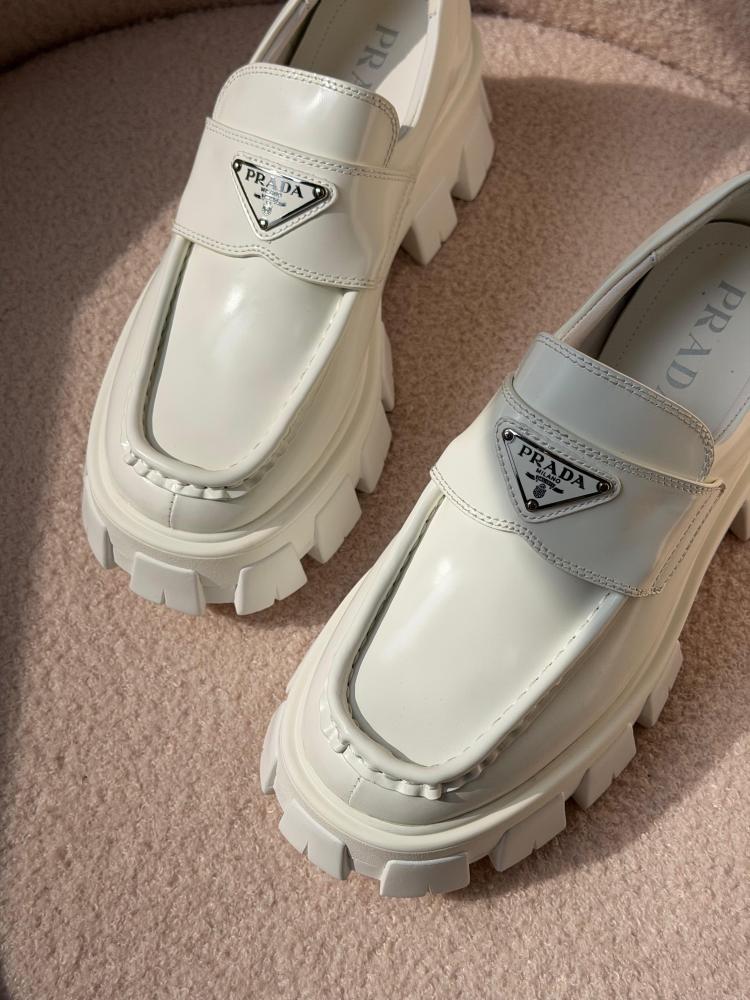 Prada Chunky Loafer Shoes