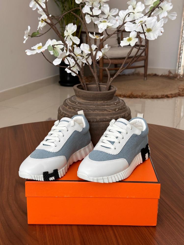 Hermès Day Sneakers – Trail Inspired - Blue Touch