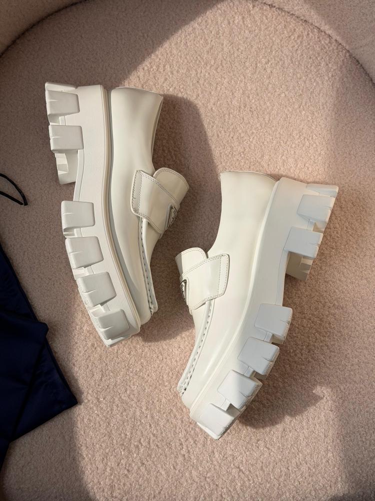 Prada Chunky Loafer Shoes
