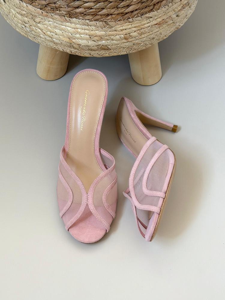 Givenchy Rossi Mesh Mule Heels