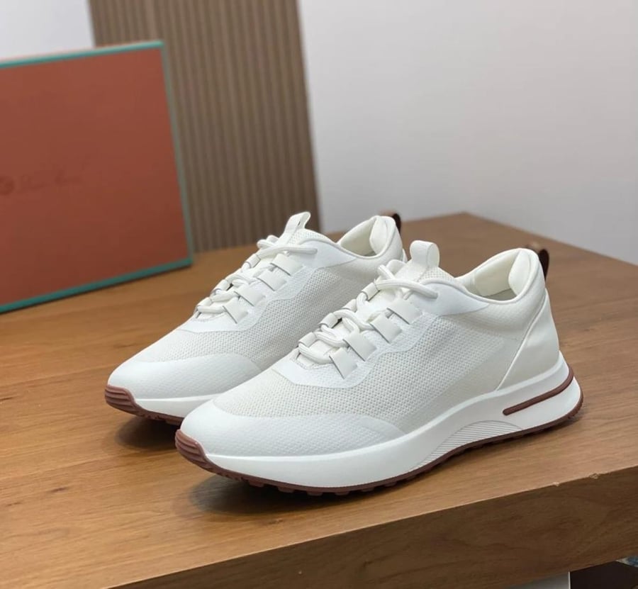 Loro Piana Week-End Walk Sneakers - White