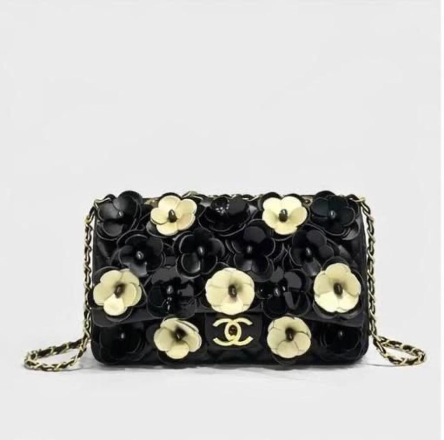 Chanel Camellia Flower Flap Bag