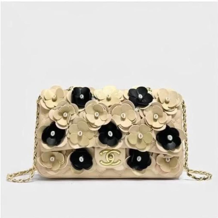 Chanel Camellia Flower Flap Bag