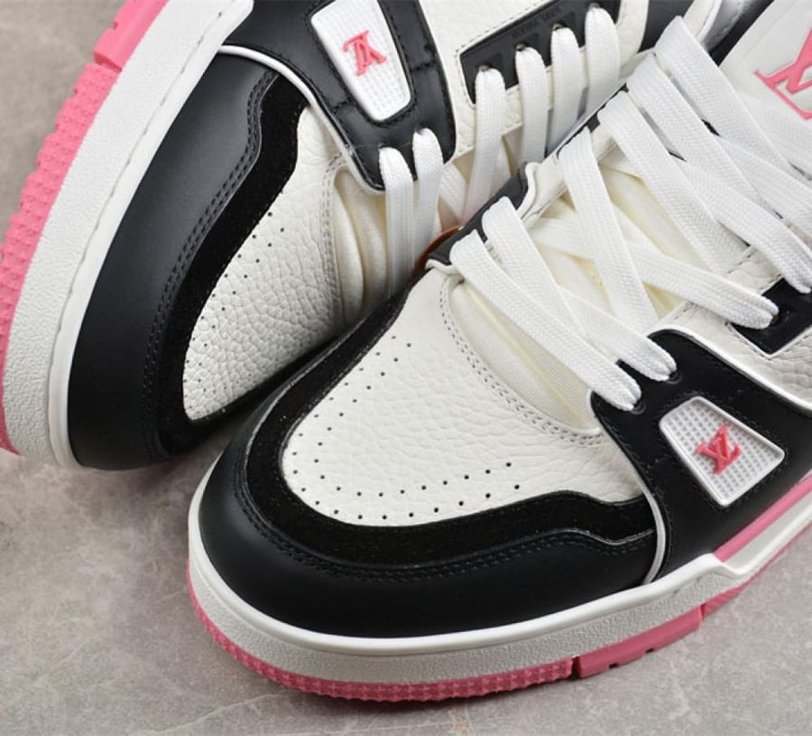 LV Trainer Sneakers - Pink