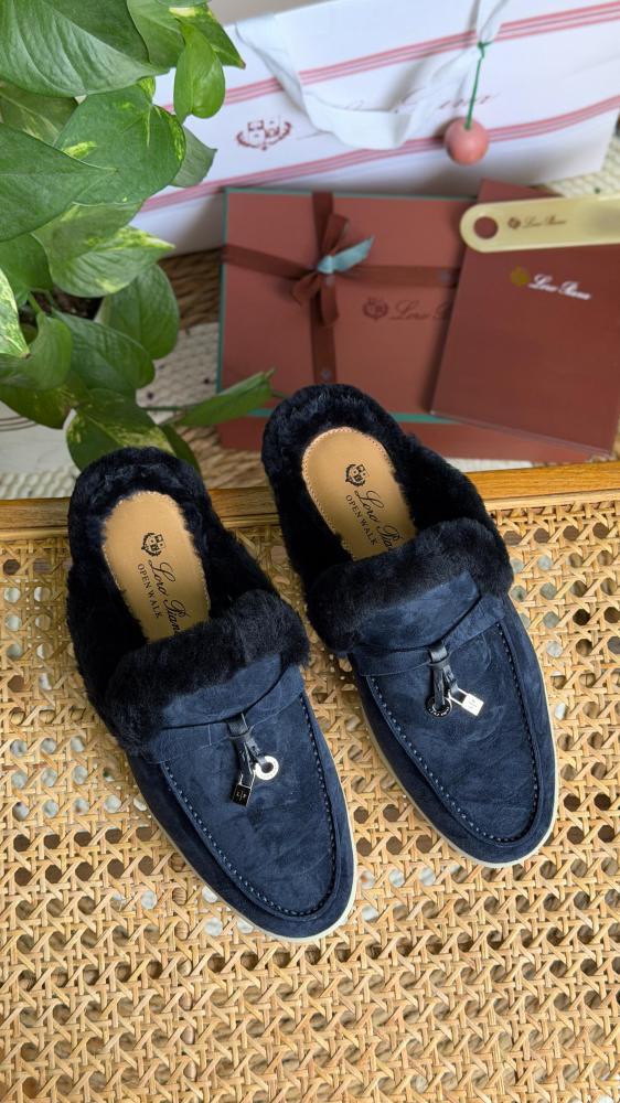 Loro Piana Open Walk Loafers