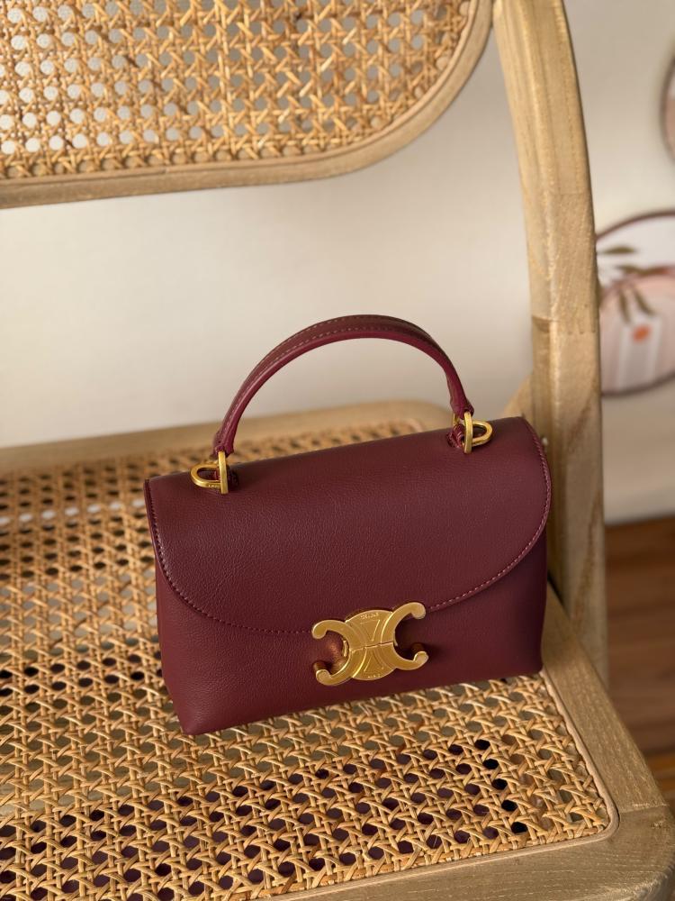 Celine Top Handle Flap Bag