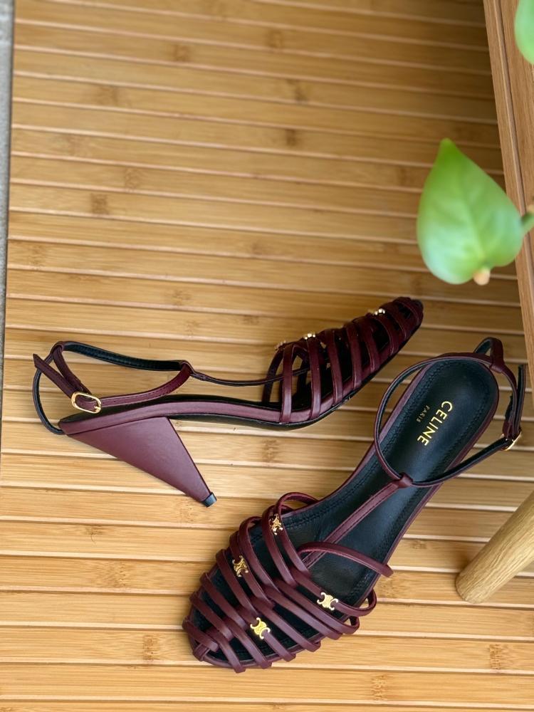 Chanel Strappy CC Heeled Sandals