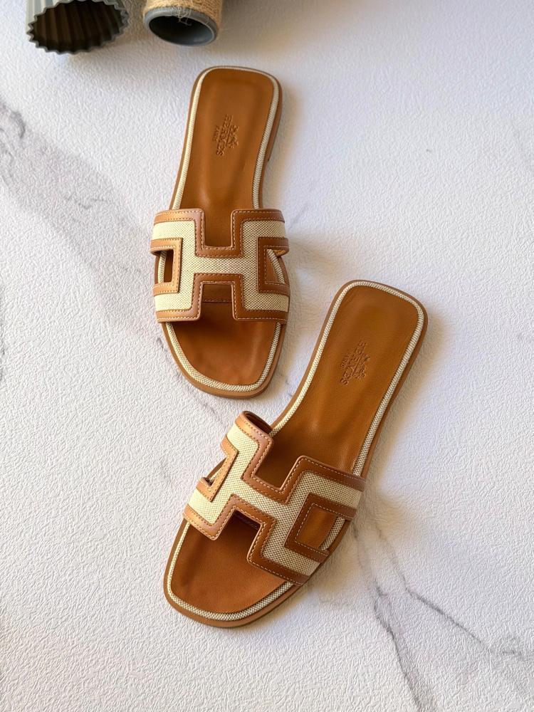Hermes H Slippers