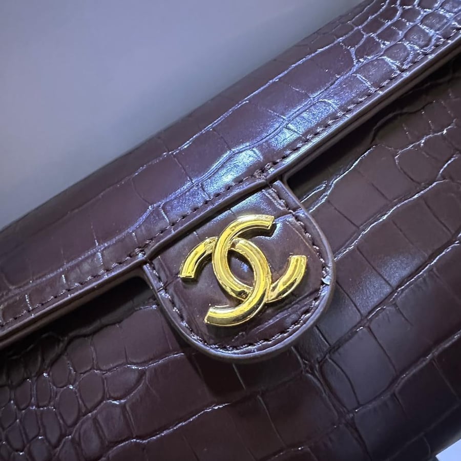 Chanel Pearl Frame Clutch