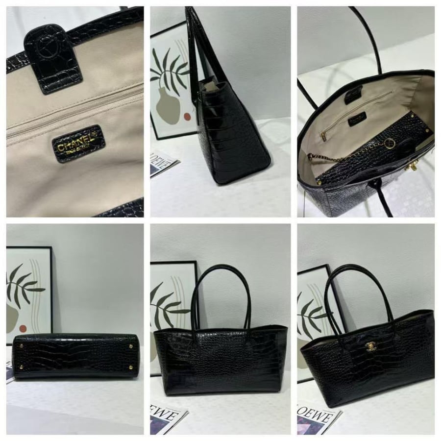 Chanel Croc Tote Bag