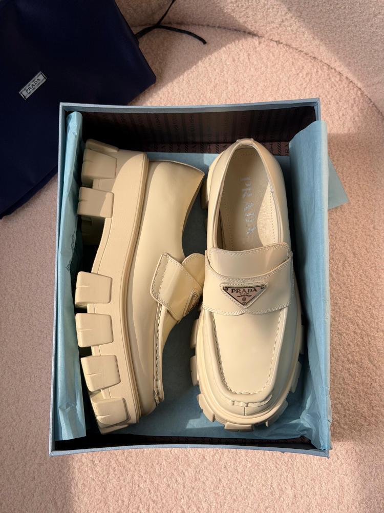 Prada Chunky Loafer Shoes
