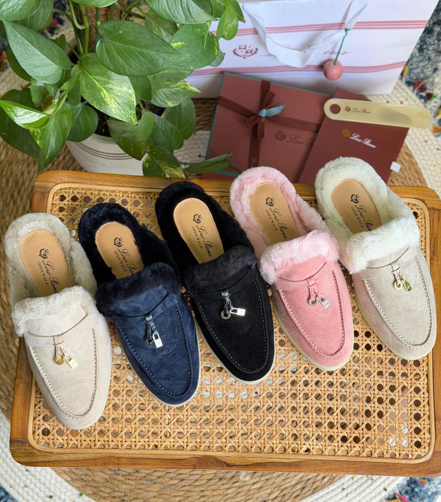 Loro Piana Open Walk Loafers