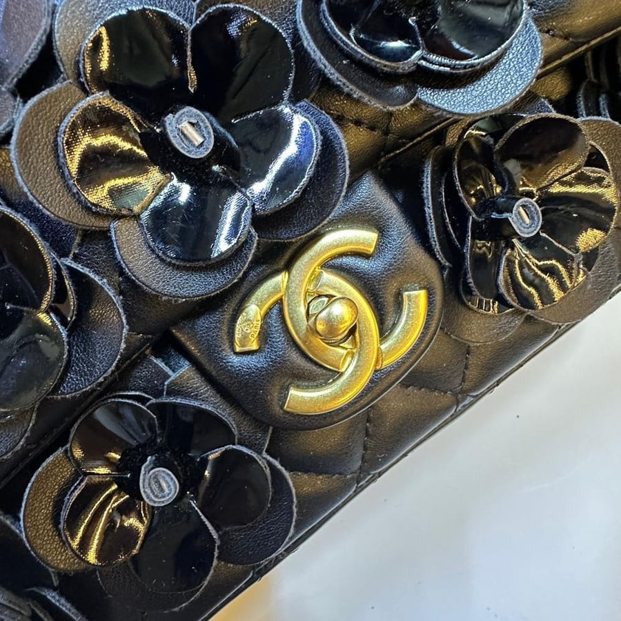 Chanel Camellia Flower Flap Bag