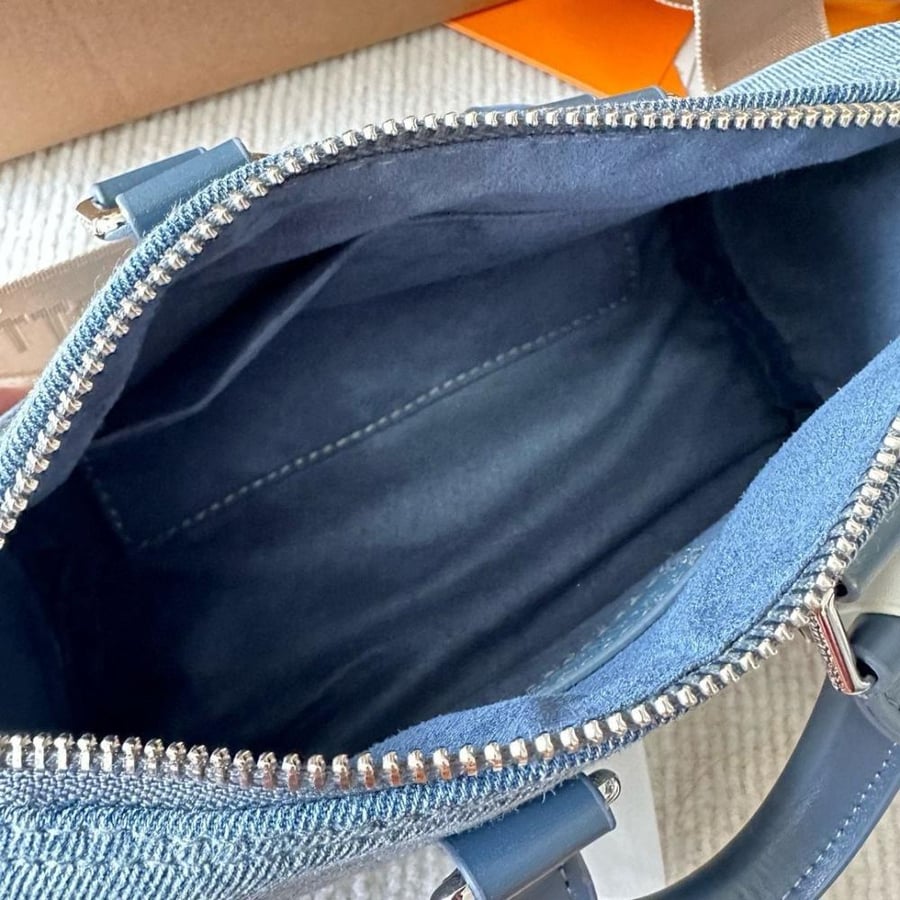 Louis Vuitton Keepall Denim Bag