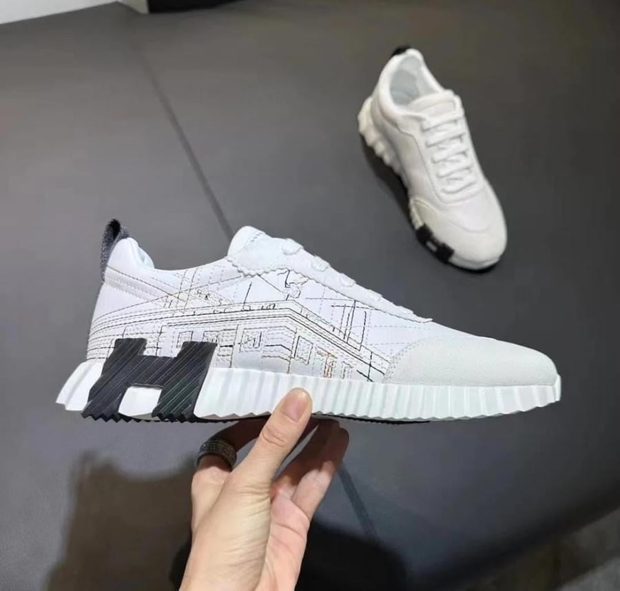 Bouncing sneaker - White