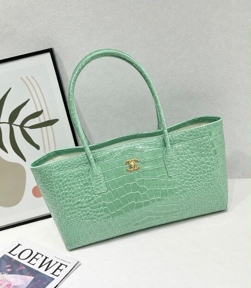 Chanel Croc Tote Bag