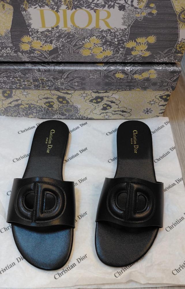 Dior Double D Slide Sandals