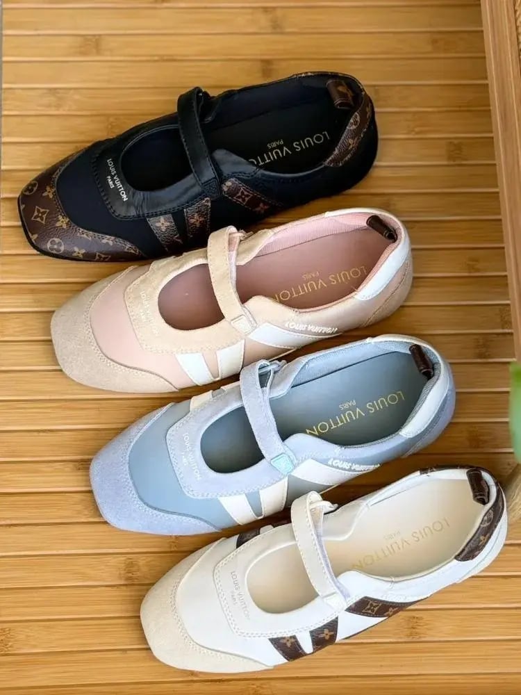 Louis Vuitton Mary Jane Ballet Flats