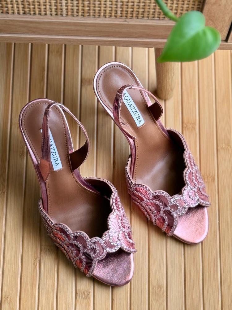 Aquazzura Tequila Mule Heels