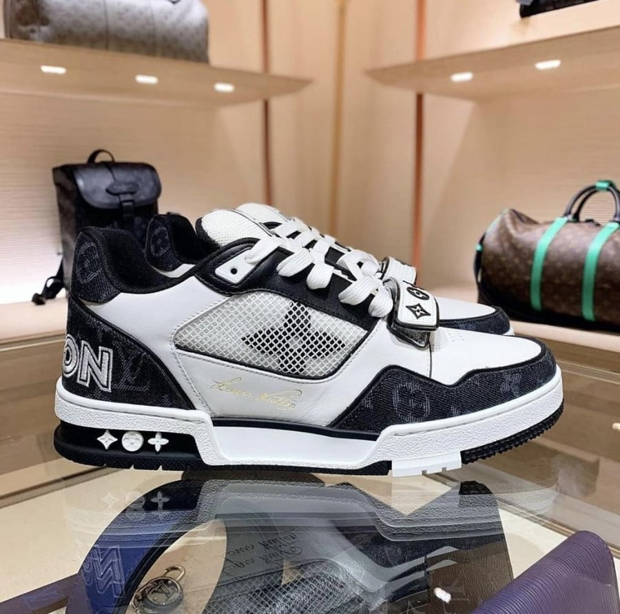 LV Trainer Sneakers - Black
