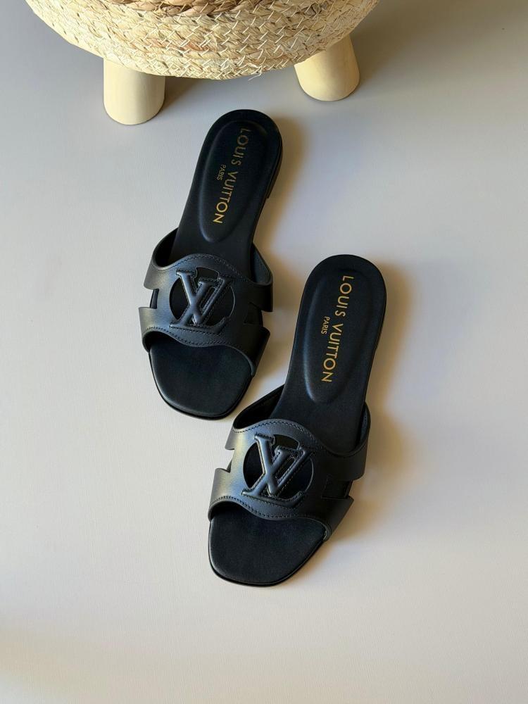 Louis Vuitton LV Logo Slide Sandals