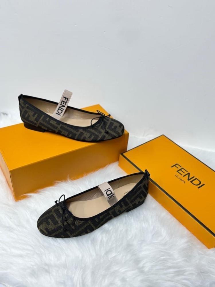 Fendi FF Ballet Flats