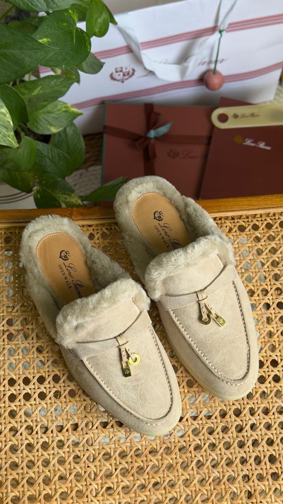 Loro Piana Open Walk Loafers
